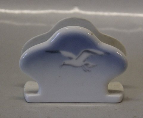 B&G Seagull Porcelain without gold
566 Napkin holder  7 x 8.5 cm