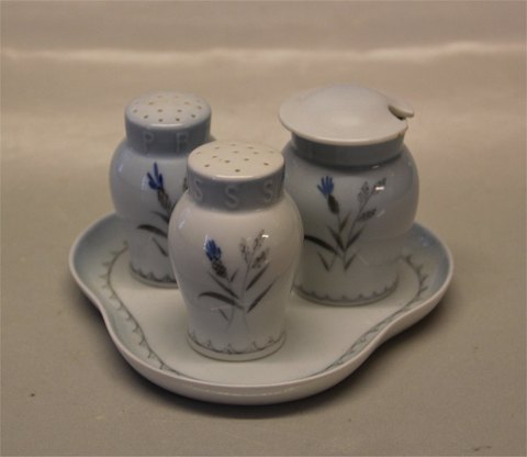 B&G Blue Demeter porcelain 052 Plat-de ménage Set