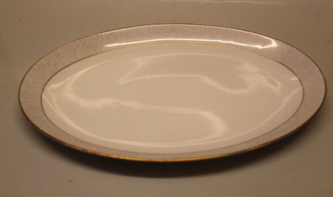 Ovalt stegefad, stort 34 cm Koh-I-Noor Königl. pr. Tettau Tysk Kgl Kaffe- og 
spisestel