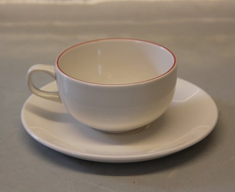 3042 Cup with handle 5 x 8 cm (069) Royal Copenhagen faience red top or red line 
- 4 ALL Seasons