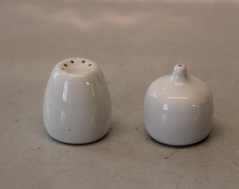 B&G porcelæn Hvid Koppel Salt og peber
