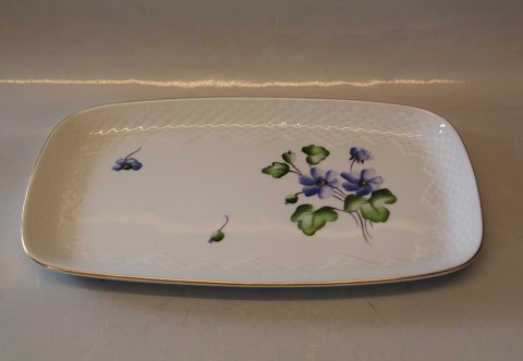 B&G Blue Anemone 
 white porcelain 096 Tray 26.5 cm

