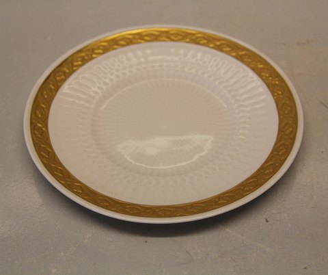 Royal Copenhagen Gold Fan Dinnerware 414-11521 Cake plate 19.5 cm