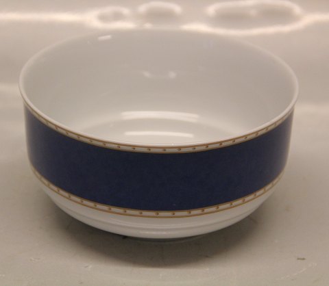 577 Bowl 1 L / 8 x 15.5 cm Liselund (New by Diana Holstein) Royal Copenhagen  
Dark Blue