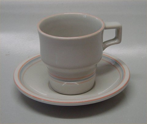 463  Mocha , Small Coffee Cup 6.5 x 6 cm, 0,75 dl & saucer 11.7 cm Siesta B&G 
Art Pottery tableware B&G Siesta Form 38 
 Siesta