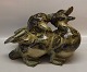 20281 RC Two fighting ducks, Knud Kyhn, January 1932 Royal Copenhagen Art 
Pottery
