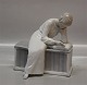 B&G Figurine
 B&G 1627 Woman on bench 18 cm
