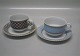 073 Coffee cup 072 Saucer, braided Liselund (New by Diana Holstein) Royal 
Copenhagen 
