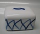 Butter box 8 x 11.5 cm Dan-Ild 40 Blue Flame Harlequin _NO LID