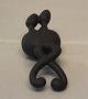 Royal Copenhagen figurine 147 RC Musica Figurines- Love notes 15 cm (1249147), 
black, Monica Ritterband
