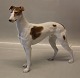 B&G hundefigur B&G 2076 Stående Greyhound 24 x 30 cm brun - orange version