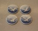 B&G Seagull Porcelain without gold small plaques ca 3 cm