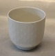 Royal Copenhagen 
 4152 RC Cup 6 x 6.5 cm Thorkild Olsen TO Blanc de Chine
