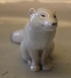 B&G Porcelain figurine B&G 1919 Polar Fox cub 11 x17 cm
