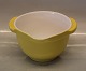 Kronjyden Randers Retro Bowl # 53-1 Yellow and white bowl 7.5 x 14 cm, small