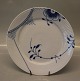 Blue Fluted MEGA Danish Porcelain 622-1 Plate, 22 cm, Mega Blue (1017365)