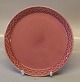 306 Kagetallerken 17 cm PALET - Pink - Rosa Bing & Grøndahl  Cordial Quistgaard 
for B&G / Nissen Kronjyden Stoneware