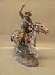Rare Dahl Jensen 1266 American Cowboy on horse (LJ) 41.5 cm