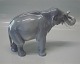 Royal Copenhagen figurine 1376 Elefant AL 1912 11 x 21 cm Grey Version