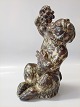 Royal Copenhagen Art Pottery 20501 RC  Faun with grapes Knud Kyhn, March 1942 35 
cm

