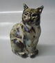 Royal Copenhagen Art Pottery 20242 RC Great Cat- Lynx 12 cm september 1930 KK
