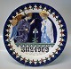 Aluminia Large Christmas Plates 686-612 Large Christmas Plates 1909 The 
Annunciation of the Virgin Mary R. Harboe 29.5 cm
