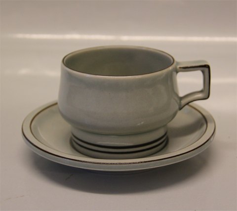 Dansk B&G Columbia  Stentøjstel Stoneware 475 Tekop 7 x 8.5 cm og underkop 15 cm