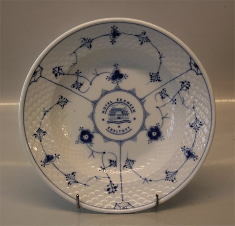 Bing & Grøndahl  Blåmålet  Hotelporcelæn  Med Logo 1008 Stor dyb 24,6 cm (22)