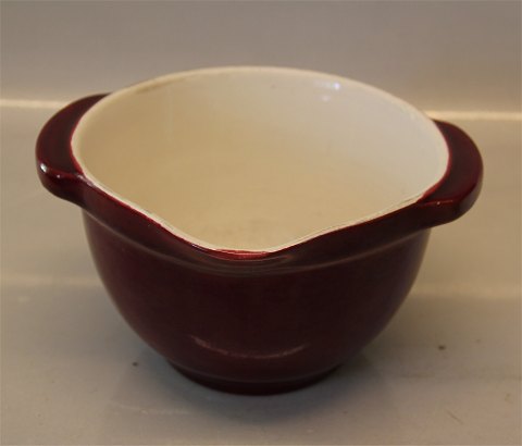 Kronjyden Randers Retro Bowl # 53 Bordeaux - oxblood bowl 9 x 16.5 cm