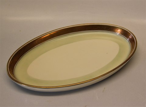 Royal Copenhagen Dagmar porcelæn 9499-988 Asiet, oval 13 x 21,5 cm
