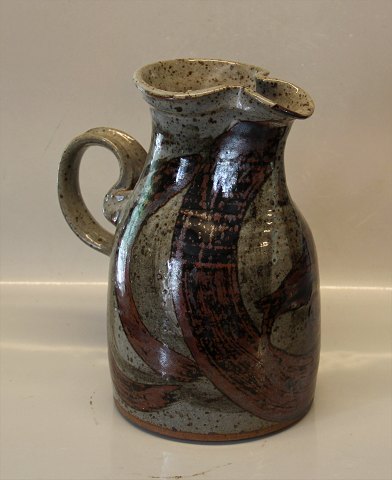 Helle Allpass Danish Art pottery Pitcher 28 cm