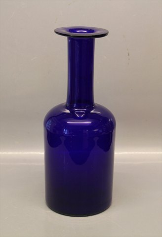 Blå Vase 31 cm Otto Brauer Kastrup  / Holmegaard