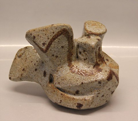 Bing & Groendahl B&G 229  Stoneware Abstract Composition Steen Lykke Madsen 17 x 
22 cm