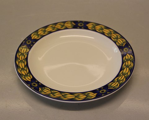 615 Side Plate 6.75"/17 cm (1737615) Royal Copenhagen Faience Blue Pheasant Chr. 
Joachim Aluminia