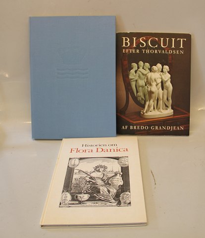 Books about Biquit, Flora Danica and The Royal Copenhagen Manufactory