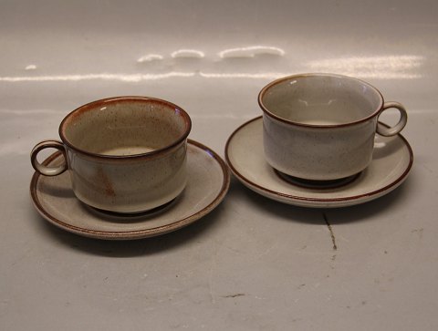 Stogo Ceramic Stoneware Tableware Tea cup 6.5 x 10 cm and saucer 15.5 cm

