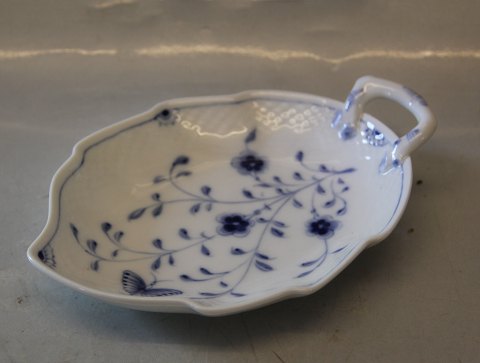198 Seashell dish, (small) 19.5 cm (356) B&G Blue Butterfly porcelain 
