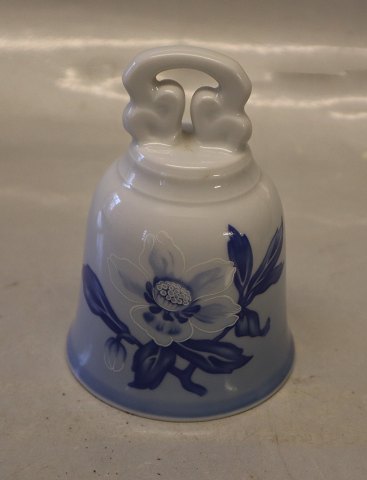 B&G 2172 Christmas bell - Table bell 11 cm B&G porcelain Blue Christmas Rose
