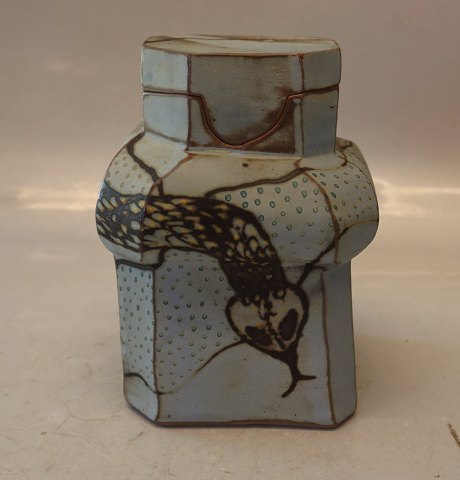 Moderne keramik Bodil Manz (1943. -) Slangevase 16.5 cm