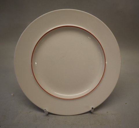 Red line 3067 Large cake plate 18 cm (619) -4 ALL Seasons Royal Copenhagen 
faience Red Top