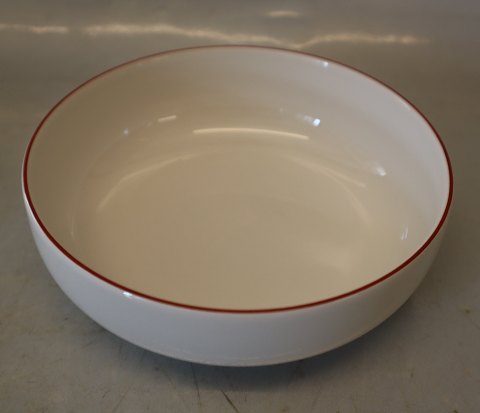 Red line  3093 Cereal bowl  14 x 4,5 cm (574) -4 ALL Seasons Royal Copenhagen 
faience Red Top