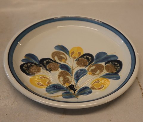 953-3787 Kgl. Trina rundt fad ca 16 cm Ellen Malmer Aluminia kunstfajance