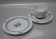 B&G Porcelain
B&G Jubilee Service: White base, blue Dianthus, form 595 102 Cup and saucer 
1.25 dl (305)