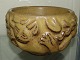 Stor Kongelig Porcelæn Helge Christoffersen Vase med Katte og Pige ansigter