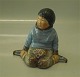 Kongelig Dansk Egnsfigur 12419 Grønland, dreng 9 cm 1. sort
