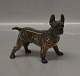 Kongelig Dansk 1457 Kgl. Boston Terrier KM Farve: 1708  11,5 x 13 cm Brindle