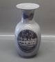 Royal Copenhagen 
RC 1925 Jul Vase 20 cm Christmas Vase