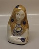 Royal Copenhagen Aluminia Faience 
303-3560 Royal Copenhagen Faience "Spring" Woman