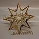 Star for Christmas Tree Design Flemming Eskildsen Gilt Brass Georg Jensen