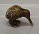 Knud Basse Fuglefigur  7 x 10 cm Kiwi